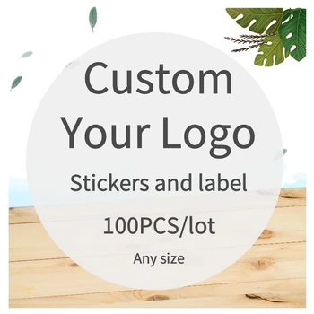 100BUC autocolant personalizate și LOGO-ul Personalizat/autocolante de Nunta/Proiecta Propriile Stickere/autocolante Personalizate Food & Beverage Etichete