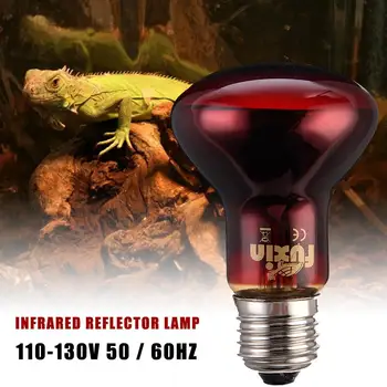 110V 60W/100W Lampă de Încălzire Rust-proof rezistent la Căldură Infraroșu Lampă Reflector Far-infraroșu Pelerin Lampă Spot Animal Lampă de Încălzire
