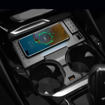 15W masina încărcător wireless QI încărcător de telefon consola centrala de încărcare placă suport de telefon pentru BMW X3 X4 G01 G02 2018 2019 2020