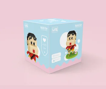 2018 nou LOZ Mini Blocuri de Desene animate Cărămizi de Construcție pentru Copii Jucărie Film Crayon Shin-chan unicorn Model Educativ pentru Copii Cadouri