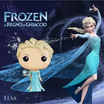 2021 HOT Nou Disney Frozen 2 Snow Queen Elsa, Anna, Olaf, Kristoff, Sven Anime Papusa PVC Acțiune Figura Figurine Copii Jucărie Cadou