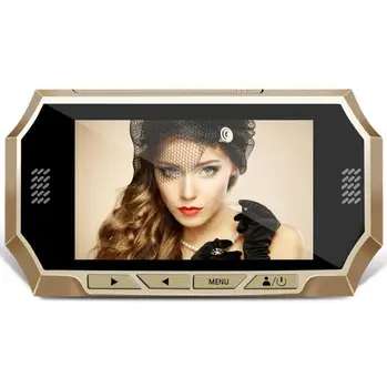 4.3 Inch Digital LCD Vizor de Usa Viewer PIR Senzor de Mișcare HD Soneria IR Noapte Viziune Foto Audio Video Ușa Camerei de Securitate