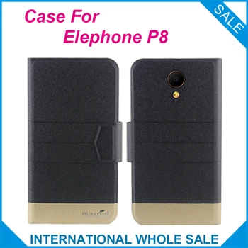 5 Culori Calde! Elephone P8 Nou Caz de Sosire de Moda de Lux, Ultra-subțire din Piele Capac de Protecție pentru Elephone P8 Caz