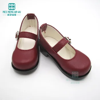 7.5*3.5 cm mini papusa pantofi 1/3 BJD papusa accessoreis SD10 SD13 pu toc înalt pantofi de piele
