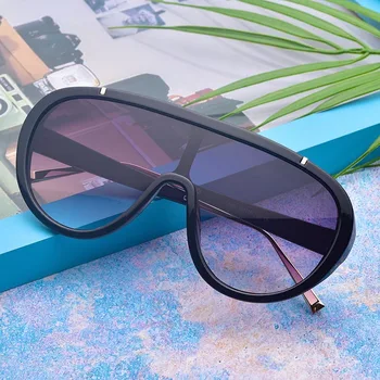 AOZE 2020 Scut Mare Moda Masca Stil Gradient de ochelari de Soare pentru Femei Design Vintage ochelari de Soare ochelari de Soare ochelari de Soare UV