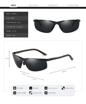 Bruno dunn 2020 Bărbați ochelari de Soare Polarizat uv400 înaltă calitate oculos de sol masculino supradimensionate sunglases lunetă soleil homme