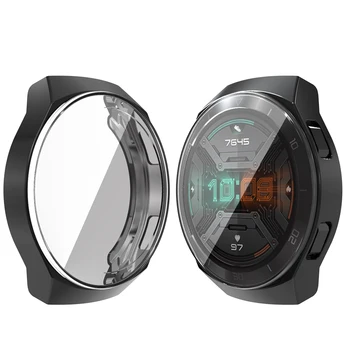 Caz Pentru Huawei Watch GT2e Moale TPU Protecție ceas Capacul Protector Barei de protecție Cadru Pentru Huawei GT 2e Accesorii