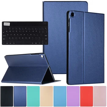Caz Pentru Samsung Galaxy Tab 10.1 inch T510 T515 2019 Tableta husa Flip Folio Caz Cu Tastatura Wireless SM-T510 SM-T515