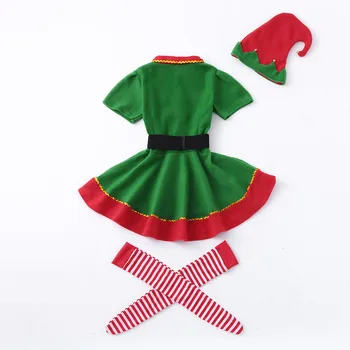 Copilul Tinutele De Crăciun Fată Copilul Pălărie Pantaloni Rochie Seturi De Cosplay Familie De Potrivire Haine Copii, Seturi De Îmbrăcăminte