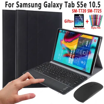 Coreeană Touchpad Tastatura Mouse-Ul Pentru Samsung Galaxy Tab S7 11 S6 Plus Lite 10.1 S5e S4 T870 T970 P610 T860 T720 Cu Piele De Caz