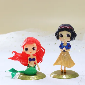 Disney Frozen Papusa Printesa Decor Alba ca Zapada Bell Sofia Aisha Printesa Păpușă Jucărie Acțiune Figuretoys pentru Copii Fete Jucarii