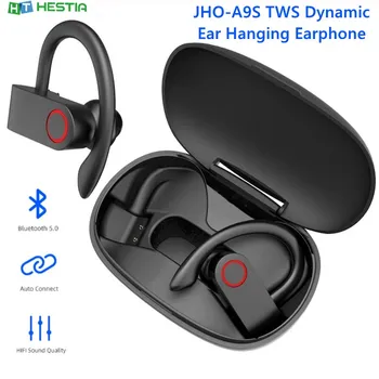 JHO-A9S Bluetooth de Ureche montate pe Căști fără Fir Buton TWS Cască HD Apel Dinamic Căști Conexiune Auto Ureche Agățat Căști