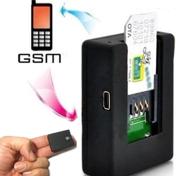 Mini GSM 2way Audio Voice Monitor de Supraveghere a Detecta Cartela SIM Auto de Răspuns și de Apelare Audio Monitor Dispozitiv Personal de Activare Vocală