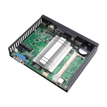 Mini PC Intel Celeron n2830 procesor Firewall Router 4 LAN Intel i211AT Gigabit Ethernet RJ45 VGA 2xUSB Suport Pfsense Linux