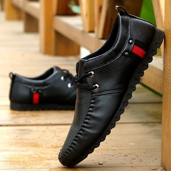 Nouă Bărbați Pantofi Piele Casual Mocasini Barbati Mocasini Pantofi Slip-on Moale Apartamente Încălțăminte Ușoară de Conducere Pantofi 2020