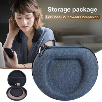 Portabil Sac de Depozitare de Șoc-dovada Anti-toamna Caz de Protecție Albastru Cutie Pentru Bose Soundwear Însoțitor Vorbitor
