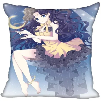 Sailor Moon Serie de Desene animate Poliester Pernă Decorative Canapea Pernă Acoperă pentru Masina Acasa Dormitor Scaun 45X45CM