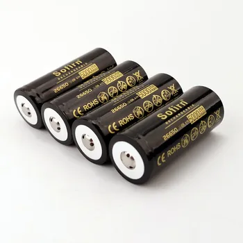Sofirn Mare de Scurgere 26650 Baterie 5000mAh 25A de Descărcare de gestiune de Putere 5C 3.7 V Baterii Reincarcabile de Mare Capacitate Baterie de Litiu