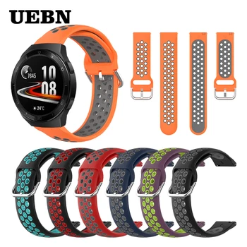 UEBN Sport Banda de Silicon Pentru HUAWEI WATCH GT 2e Smartwatch Încheietura Ceas Huawei GT 2 46mm Înlocuire Curea Bratara Watchbands