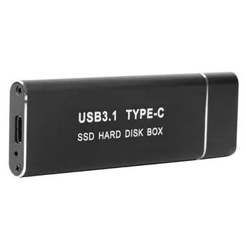 USB3.0 3.1 Type C la M. 2 unitati solid state Adaptor Hard Disk Cutie Externe Cabina de Caz Solid state Hard Disk Mobil Cabina de Suport UASP