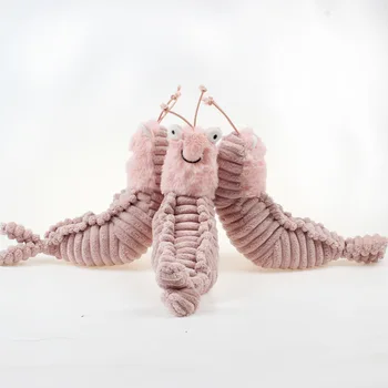 1 buc 22cm Minunat creveți Mantis luohualx Jucarie de Plus Desene animate Creveți Jucării Moi Umplute Animale Marine Copil Potoli setea Papusa Copii cadou