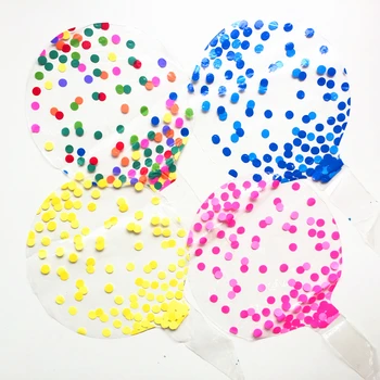18 Inch DIY Nunta Petrecere de Ziua de Decor de Culoare Balon cu Heliu Baloane Transparente din PVC Balon Petrecere de Craciun Decor