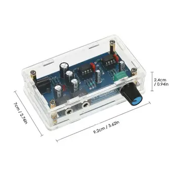 1Set Portabil Amplificator pentru Căști de Bord Kituri DIY AMP Module Kit cu Cazul Clasic 47 Accesorii Amplificator pentru Căști de Bord K