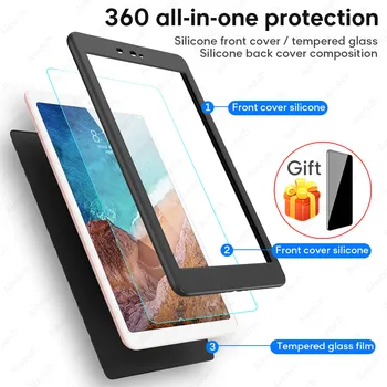 360 Full Caz Acoperire Pentru Xiaomi mi pad 4 Caz Cu Ecran Protector 8.0