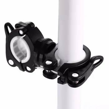 360°Rotație Reglabil Bicicleta Lampă Față Suport Suport Lanterna Lumina Montare Clemă Clip
