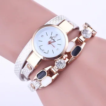 Brand de Top Ladies Watch Femei de Lux Bijuterii de Cristal Brățară Încheietura Ceasuri Femei Casual din Piele Cuarț Ceas Cadouri montre