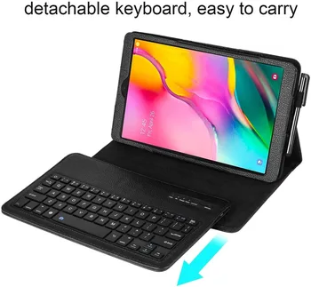 Caz de tastatură pentru Samsung Galaxy Tab s 10.5 2018 Model SM-T590 SM-T595 Detașabil Tastatură fără Fir Acoperă Un Tab 10.1 8