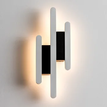 Creative LED Lumini de Perete Industriale din Aluminiu Pentru Salon Noptiera Culoar Scara Coridor Bucatarie Villa Iluminat Interior Tranșee