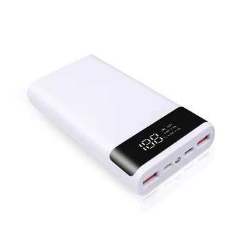 Dual USB Micro USB de Tip C Putere Banca Shell 5V DIY 6*18650 Caz de Încărcare a Bateriei Cutie de Depozitare Fara Baterie