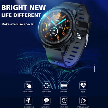 ESEED bărbați ceas Inteligent L5 Pro S10 pluS IP67 rezistent la apa complet touch screen timp de așteptare smartwatch femei Rata de Inima PK onoare ceas