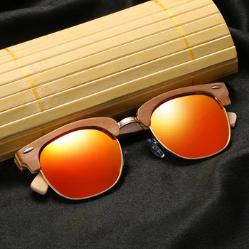 GM Brand Skateboard Cadru de Lemn ochelari de Soare Polarizat / Bambus ochelari de Soare si Suport DropShipping / Oferi Imagini 037
