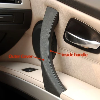 LHD RHD Interior de Calitate din Plastic Ușa Trageți Mânerul cu Capac Ornamental Pentru BMW Seria 3 E90 E91 E92 316 318 320 325 328i