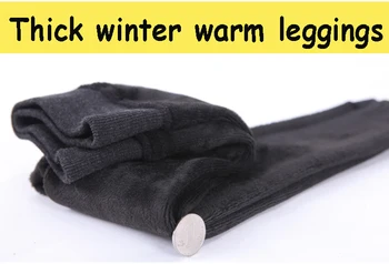 Moda Iarna noi de cald, Plus gros de catifea baiat jambiere jambiere cald 95-170cm termică jambiere de iarna baieti baietel de îmbrăcăminte