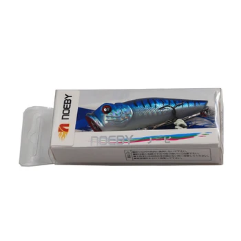 NOEBY NBL9018 Momeală de pește Mic de apă Dulce Poppers Greu Momeala 65mm Topwater pentru Bass Salau Japonia Cârlige de Pescuit Accesorii