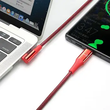 PD 100W C USB De Tip C Cablu Încărcător Rapid 4.0 2m Tip C Cablu Pentru Xiaomi Mackbook Pro Samsung S10 S20 Ultra Cablu de Date Cabluri
