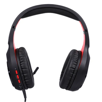 Somic GS301 Stereo cu fir casti pentru jocuri joc cască pe ureche cu microfon, control Vocal pentru laptop de gamer Bass efect
