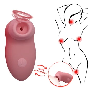 Suge Vibratorul sex Oral Limba Vibratoare Suge Sfarcul Sex Oral Lins Clitoris Vagin Stimulator Jucării Sexuale pentru Femei