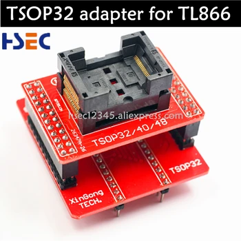 TSOP32 baza adaptor pentru minipro TL866CS TL866A și Xgecu TL866ii plus tl866 USB universal programator TSOP40 TSOP48 SOP44 soclu