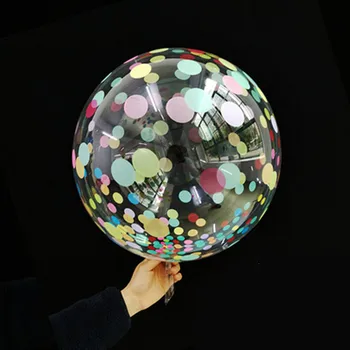 18 Inch DIY Nunta Petrecere de Ziua de Decor de Culoare Balon cu Heliu Baloane Transparente din PVC Balon Petrecere de Craciun Decor