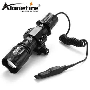 AloneFire TK400 XML L2 led Tactici de vânătoare lanterna lanterna led-uri Comutator de Presiune Muntele Pușcă de Vânătoare Torță de Iluminare