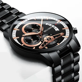 BELUSHI Ceasuri Mens Impermeabil Cronograf din Oțel Inoxidabil Cuarț Ceas Barbati Brand de Lux Sport Ceasuri Relogio Masculino