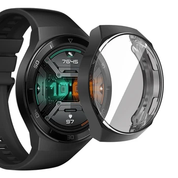 Caz Pentru Huawei Watch GT2e Moale TPU Protecție ceas Capacul Protector Barei de protecție Cadru Pentru Huawei GT 2e Accesorii