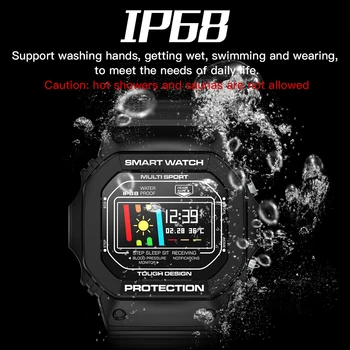 Ceas inteligent ECG+PPG IP68 rezistent la apa de Fitness Bratara Ceasuri Sport pentru Ios Android Heart Rate Monitor Tensiunii Arteriale Smartwatch