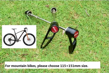 DT QR pentru biciclete de munte biciclete Rutiere Furci Suspensie de eliberare Rapidă pentru 9x100mm roți