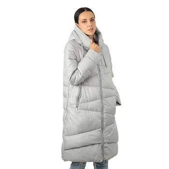 Femei lung jos jacheta parka uza cu capota matlasate strat de sex feminin, plus dimensiunea bumbac de calitate haine groase uza 11153