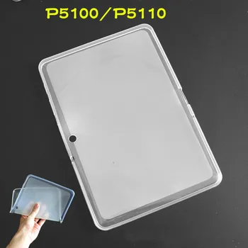 GT P5100 P5110 P5113 Caz Pentru Samsung Galaxy Tab 2 10.1 inch 2012 P5100 Acoperire 360 Full Protecive TPU Moale Capacul Înapoi Cazuri